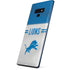 NFL Detroit Lions White Striped Galaxy Note 9 Skin