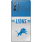 NFL Detroit Lions White Striped Galaxy Note20 5G Skin