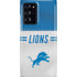 NFL Detroit Lions White Striped Galaxy Note20 Ultra 5G Lite Case