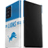 NFL Detroit Lions White Striped Galaxy Note20 Ultra 5G Lite Case