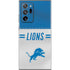 NFL Detroit Lions White Striped Galaxy Note20 Ultra 5G Skin