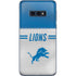 NFL Detroit Lions White Striped Galaxy S10e Skin