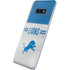 NFL Detroit Lions White Striped Galaxy S10e Skin