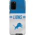 NFL Detroit Lions White Striped Galaxy S20 Plus Pro Case