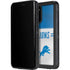 NFL Detroit Lions White Striped Galaxy S20 Plus Waterproof Case