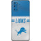 NFL Detroit Lions White Striped Galaxy S20 Skin