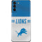 NFL Detroit Lions White Striped Galaxy S21 Plus 5G Skin