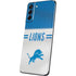 NFL Detroit Lions White Striped Galaxy S21 Plus 5G Skin