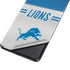 NFL Detroit Lions White Striped Galaxy S21 Plus 5G Skin