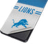 NFL Detroit Lions White Striped Galaxy S21 Ultra 5G Skin