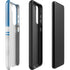 NFL Detroit Lions White Striped Galaxy S22 Plus Pro Case