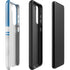 NFL Detroit Lions White Striped Galaxy S22 Pro Case