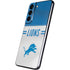 NFL Detroit Lions White Striped Galaxy S22 Skin