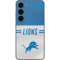 NFL Detroit Lions White Striped Galaxy S23 Skin