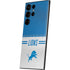NFL Detroit Lions White Striped Galaxy S23 Ultra Skin