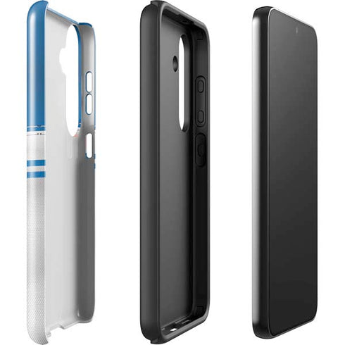 NFL Detroit Lions White Striped Galaxy S24 Impact Case