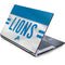 NFL Detroit Lions White Striped Generic Laptop Skin