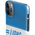 NFL Detroit Lions White Striped iPhone 11 Pro Max Lite Case