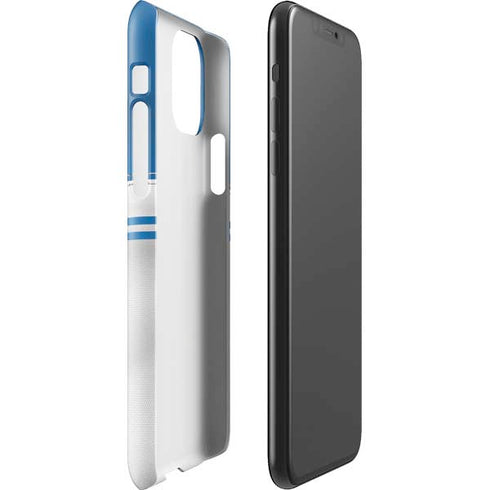 NFL Detroit Lions White Striped iPhone 11 Pro Max Lite Case