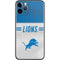 NFL Detroit Lions White Striped iPhone 11 Pro Skin
