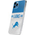 NFL Detroit Lions White Striped iPhone 11 Pro Skin