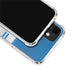 NFL Detroit Lions White Striped iPhone 12 Clear Case
