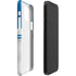 NFL Detroit Lions White Striped iPhone 12 Mini Lite Case
