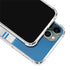 NFL Detroit Lions White Striped iPhone 12 Pro Clear Case