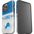 NFL Detroit Lions White Striped iPhone 13 Pro Max Impact Case