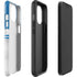 NFL Detroit Lions White Striped iPhone 14 Plus Impact Case