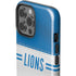 NFL Detroit Lions White Striped iPhone 15 Pro Max Impact Case
