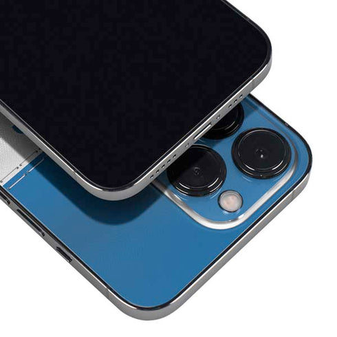NFL Detroit Lions White Striped iPhone 14 Pro Max Skin