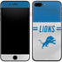NFL Detroit Lions White Striped iPhone 7 Plus Skin