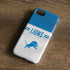 NFL Detroit Lions White Striped iPhone 7 Pro Case