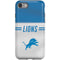 NFL Detroit Lions White Striped iPhone SE (2nd & 3rd Gen) Pro Case