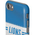NFL Detroit Lions White Striped iPhone SE (2nd & 3rd Gen) Pro Case