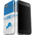 NFL Detroit Lions White Striped iPhone SE (2nd & 3rd Gen) Pro Case