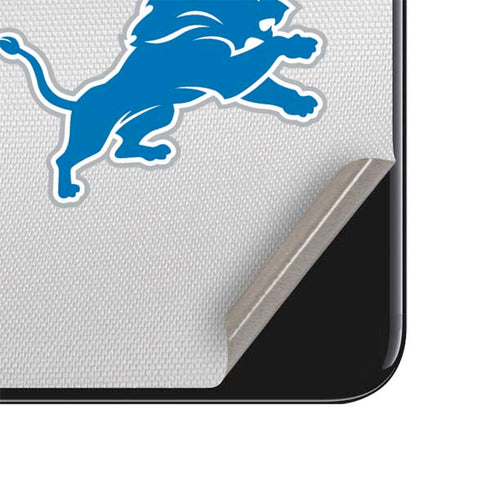 NFL Detroit Lions White Striped iPhone SE (2nd & 3rd Gen) Skin