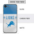 NFL Detroit Lions White Striped iPhone SE (2nd & 3rd Gen) Skin