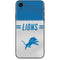 NFL Detroit Lions White Striped iPhone XR Skin