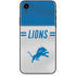 NFL Detroit Lions White Striped iPhone XR Skin
