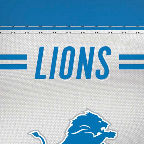 NFL Detroit Lions White Striped iPhone XR Skin