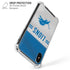 NFL Detroit Lions White Striped iPhone XS Max Clear Case