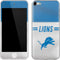 NFL Detroit Lions White Striped Apple iPod Skin
