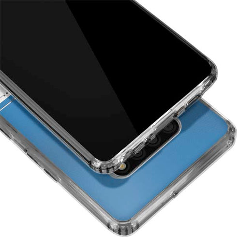 NFL Detroit Lions White Striped LG Stylo 6 Clear Case