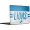 NFL Detroit Lions White Striped MacBook Air 15 in (2023) Skin