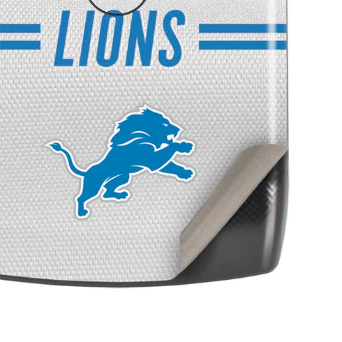 NFL Detroit Lions White Striped Motorola RAZR Skin