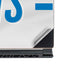 NFL Detroit Lions White Striped MSI GS65 Stealth Laptop Skin