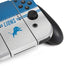 NFL Detroit Lions White Striped Nintendo Switch OLED (2021) Skin