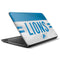 NFL Detroit Lions White Striped HP Notebook Skin